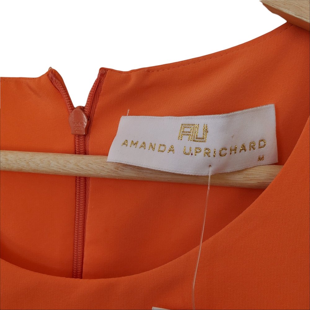 Amanda Uprichard Orange Mini Dress - Picture 6 of 6